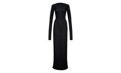 Sheer Knit Jersey Dress WMNS "Black" RHSS24DR02852372 BLK