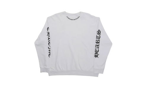 Neck Logo Crewneck "White" CHRM0018