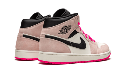 Air Jordan 1 Mid SE "Crimson Tint/Hyper Pink" 852542 801
