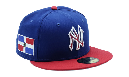 59FIFTY New York Yankees Dominican Republic Fitted Hat "Royal Font" 70828128