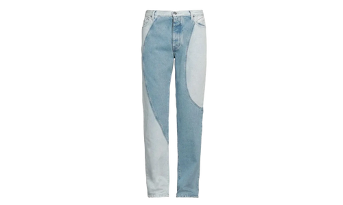 Organic Block Western Jeans "Blue" OMYA16S23DEN0024900
