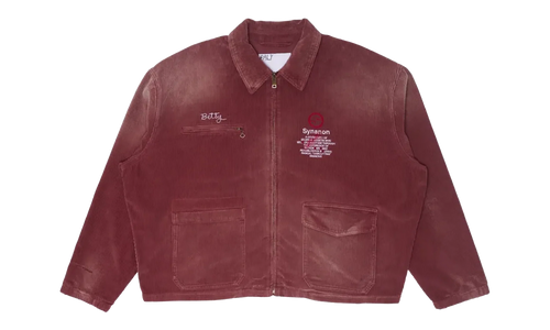Synanon Cord Work Jacket "Burgundy" 7U001Q3009BUR