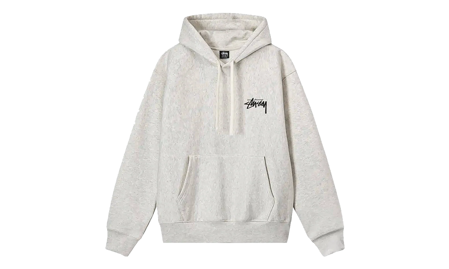 8 Ball Fade Hoodie "Ash Heather" STUS445