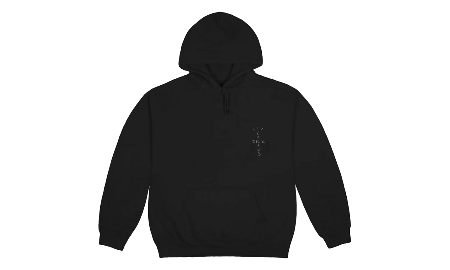 Jack Boys Cracked Hoodie "Black" TSUC76