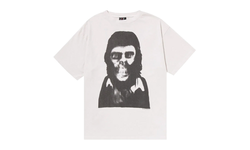 BAPE x Saint MXXXXXX Skull Tee "White" 1J23 109 902 WHITE