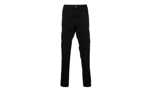 Twill Cargo Pants "Black" 7715303L1 V0129