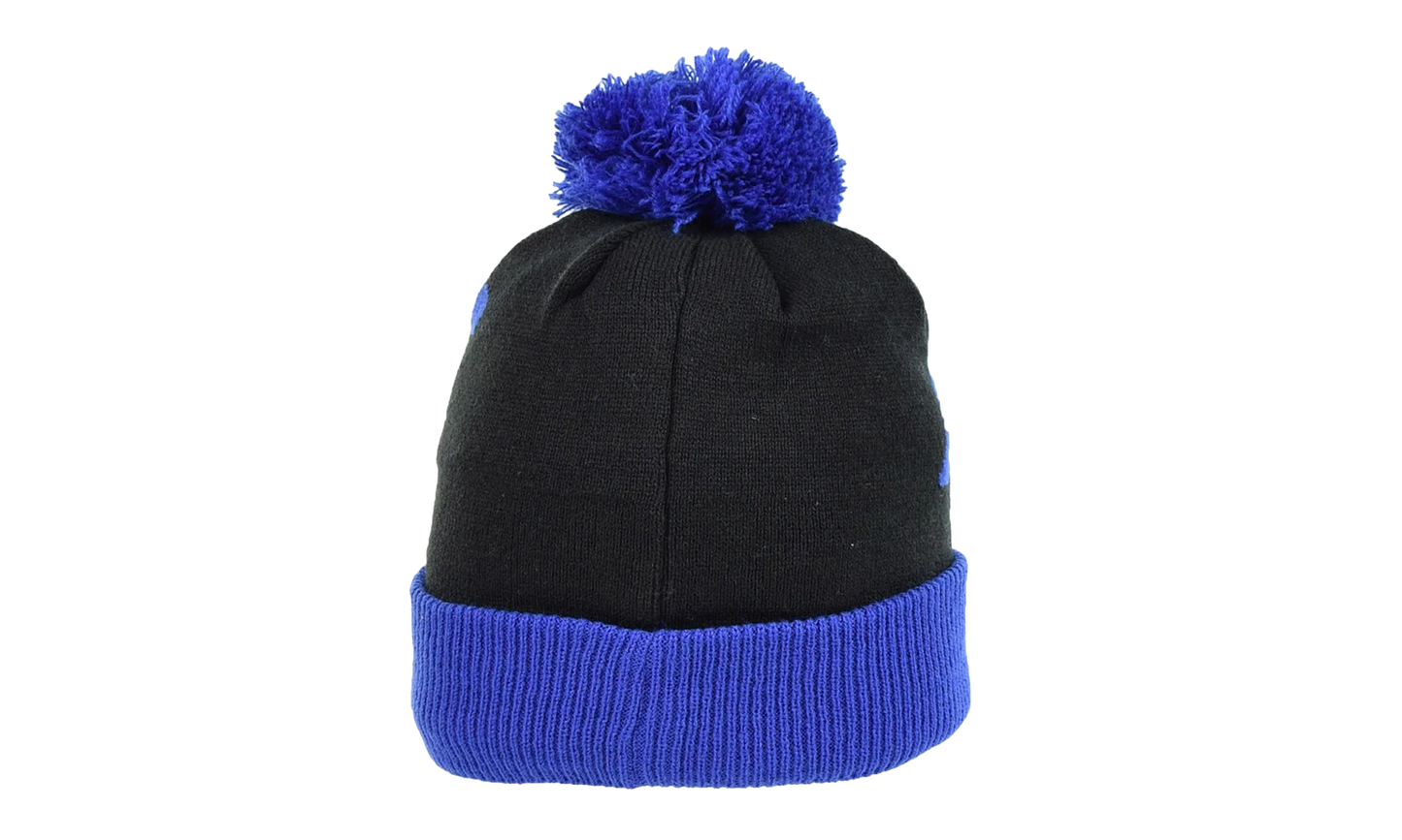 New York Knicks Cuffed Knit Pom Beanie "Black / Blue" 60268803