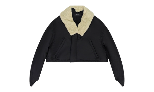 Cropped Parka Jacket Wmns "Black" PF22WOS002_BLACK