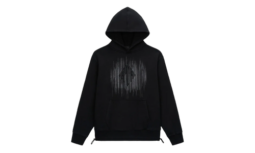 Etched Monogram Jordan Hoodie "Black" MCCTK909T1424BKETM