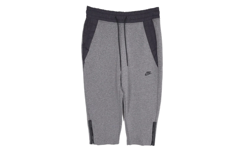 Sportswear Tech Fleece Crop Pants WMNS "Carbon Heather Black" 831711 091