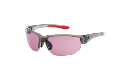 Blitzing Sunglasses "Golf - Transparent Jet Gray / Red" UA0012S 268