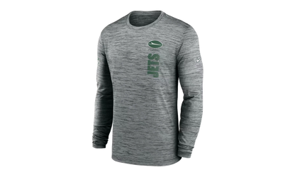 Sideline Velocity Long-Sleeve Dri-Fit T-Shirt "NFL New York Jets - Grey" 02EQ06G72 CAT
