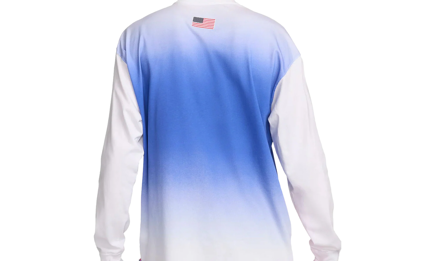 SB Long-Sleeve Skate T-Shirt "Team USA Olympics - White" HF4376 100