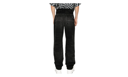 Stack Straight Jeans "Faded Black" AW23MDF001 518