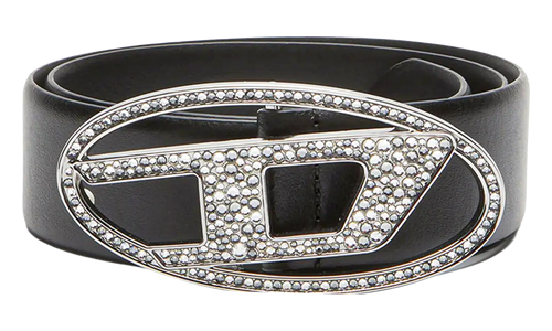B 1DR Strass Belt "Black" X09611 P6364 T8013