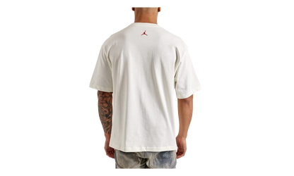 Air Jordan Flight Essentials Oversized T-Shirt "Sail / Varsity Red" HM7131 133