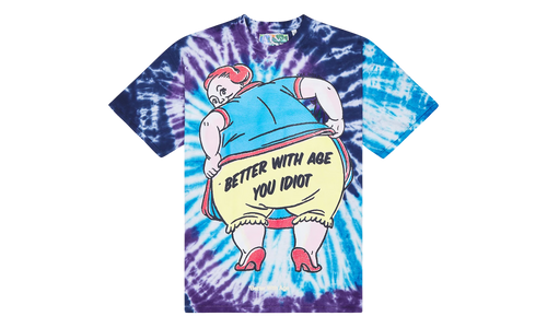 Frizzle Tie Dye Tee "Dolphins" BWA23