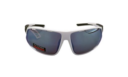Strive Sunglasses "Tuned Baseball Blue - Satin White / Carbon" 8650108 110664