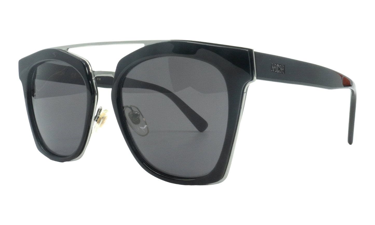 Modified Rectangle Sunglasses "Black" MCM649S-001