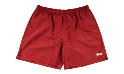 Basic Logo Water Short "Red" STUS432