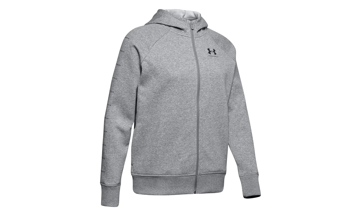 Rival Fleece Sportstyle Hoodie WMNS "Steel Medium Heather / Black" 1348559 035