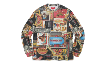 Republica Long Sleeve Thermal Shirt "FW22 - Black / Multicolor" SU27239