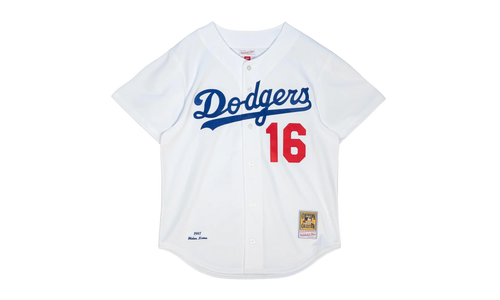 MLB Hideo Nomo Home Jersey "1997 Los Angeles Dodgers – White" AJY13362 LAD97HNOWHIT