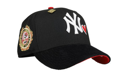 59FIFTY New York Yankees 1949 World Series Valentines Day Fitted Hat "Black / Red" NE226