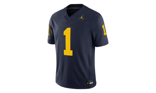 Air Jordan NCAA Michigan Wolverines Home Limited Jersey "Navy" CQ7394 419