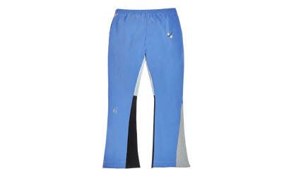GD Logo Paint Splatter Flare Sweatpants "Royal Blue Black Multi" GD 2131F