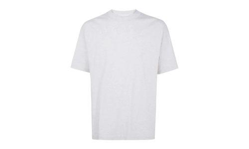 Embroidered Classic Short Sleeve Tee "Oatmeal Heather" 125HO254192F
