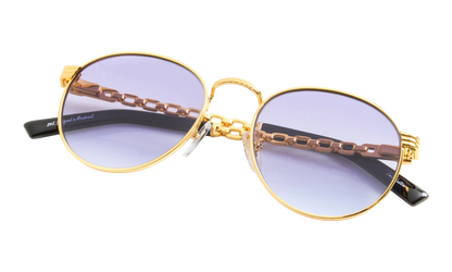 Miami Vice Equestrian Edition 24KT "Yellow Gold / Mauve Gradient Flash Silver" EQMV2 0004 20C2