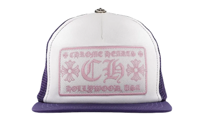 CH Hollywood Trucker Cap "Purple / White / Pink" CHRM1036