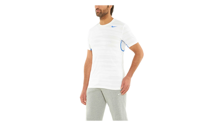 DRI-FIT TENNIS STYLE T-SHIRT "White / Blue" 424978 100