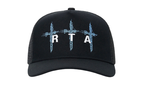 Gideon Trucker Hat "Black Triple Circuit Board Cross" MDGDW422 A1954BTCBC