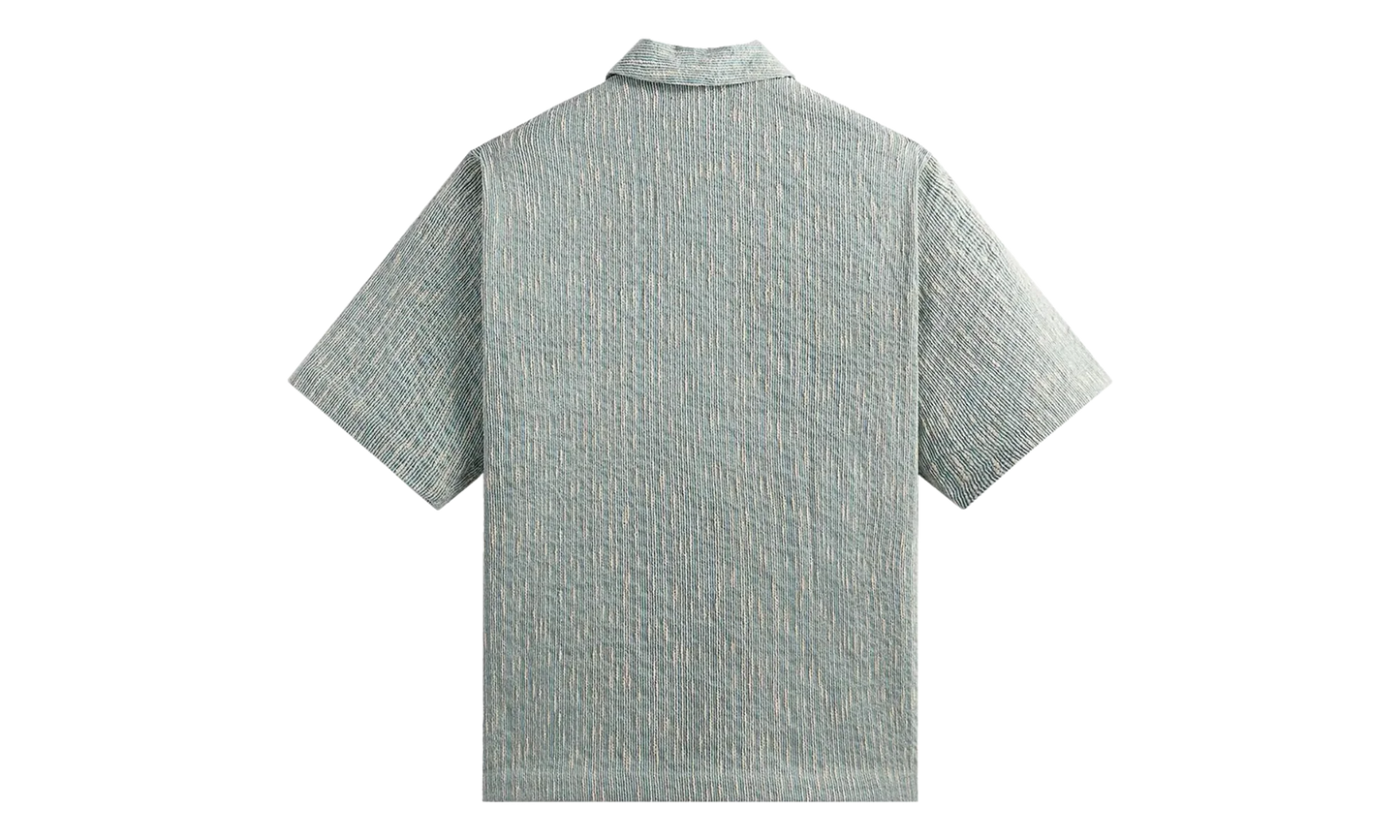 Slub Boucle Anton Reade Shirt "Glaze Green" KHM031817 5016