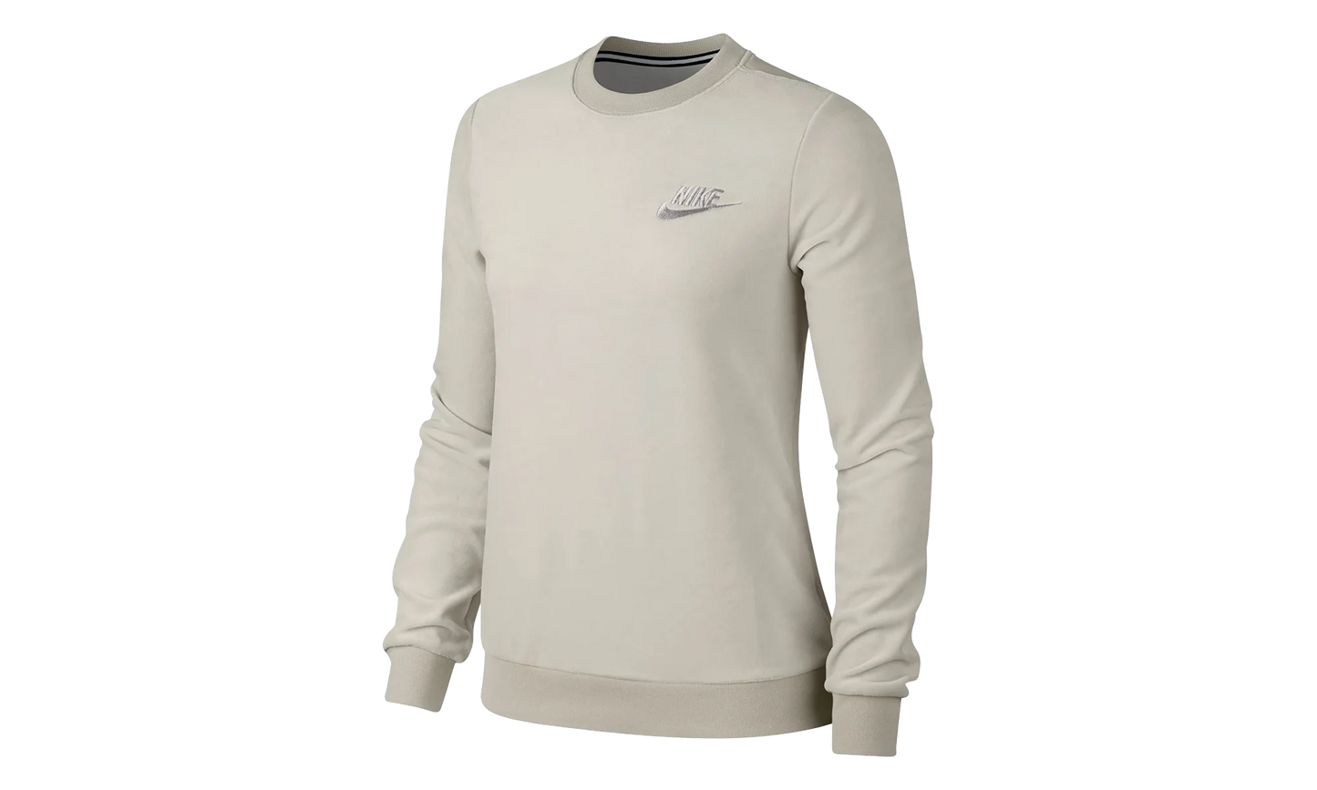 Sportswear Crew Shirt WMNS "Oatmeal Grey" 921147 072