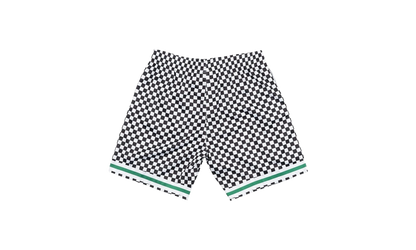 NBA Checked Swingman Shorts "Boston Celtics - White" BA3A4H BCE W N04