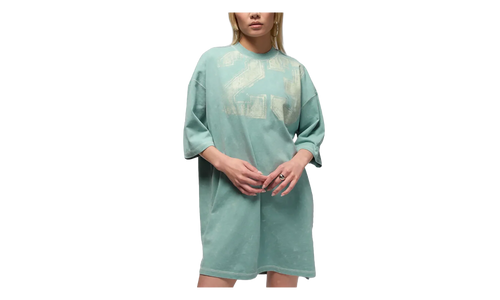 Jordan Flight T-Shirt Dress WMNS "Cannon / Seafoam / Sail" HQ9196 017