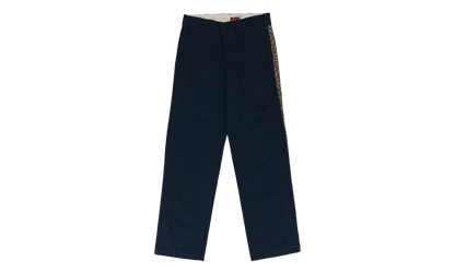 CONTRAST LEOPARD SIDE STRIPE PANTS "Dickies - Navy" DOC UBTM 0004