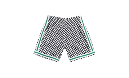 NBA Checked Swingman Shorts "Boston Celtics - White" BA3A4H BCE W N04