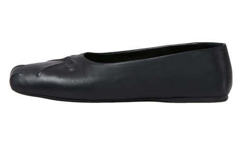 Nappa Leather Seamless Little Bow Ballet WMNS "Black" BAMS004700 P3628 00N99