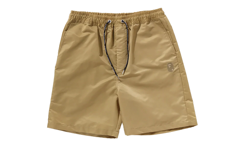 Logo Nylon Relaxed Fit Shorts "Khaki" 0ZXSPM153301NBGX