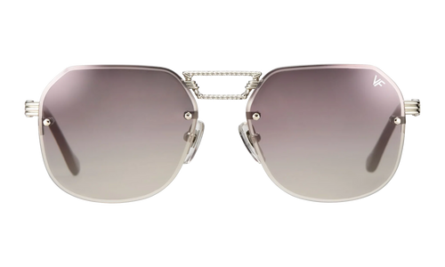 CEO Bevel Rimless Drill Mount 18KT "White Gold / Pastel Mauve Flash Silver" DMCE2 0009 48B4