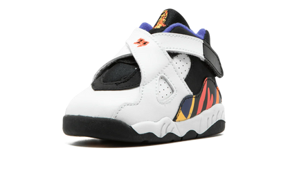 Jordan 8 BT TD "WHITE / INFRD 23 / BLACK / BRGHT CNCR" 305360 142