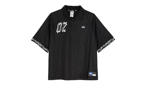 SB Dri-FIT Jacquard Skate Jersey "Black / Black / White" HJ2965 010