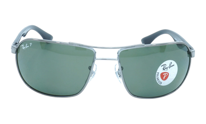 Rectangle Sunglasses "Gunmetal" RB3492-004-58