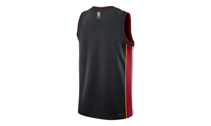 NBA Miami Heat Icon Swingman Jersey "Black / Red" DN2620 010