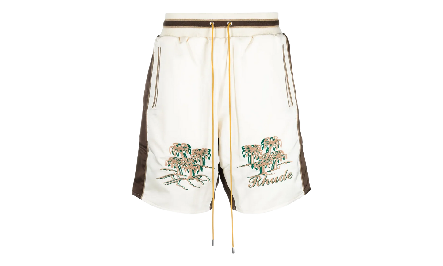 Satin Souvenier Shorts "Beige" RHPF23SH06083686