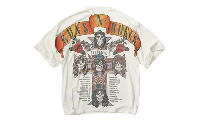 Guns N Roses Tour SS Tee "White" MLM100757-FW